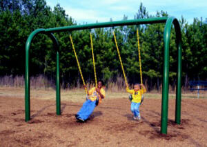 school playground swings
