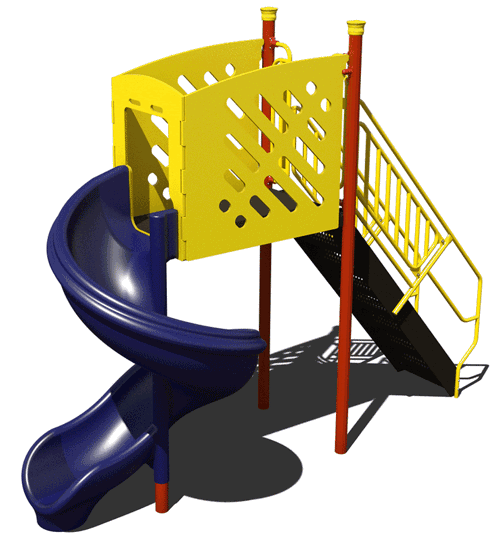 curved slide structure