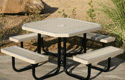 picnic table - octagon