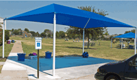 shade structure - rectangle